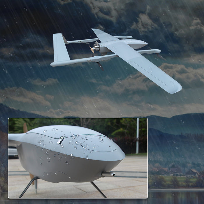 Sky Whale Max Hybrid Heavy Lift Long Endurance VTOL Fixed Wing UAV