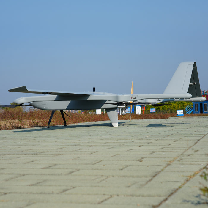 Sky Whale Max Hybrid Heavy Lift Long Endurance VTOL Fixed Wing UAV