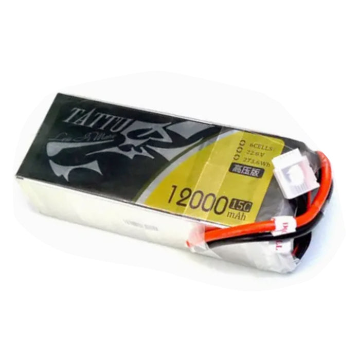Gens Tattu 12000mAh 6S1P 15C High Voltage Lipo Battery Pack