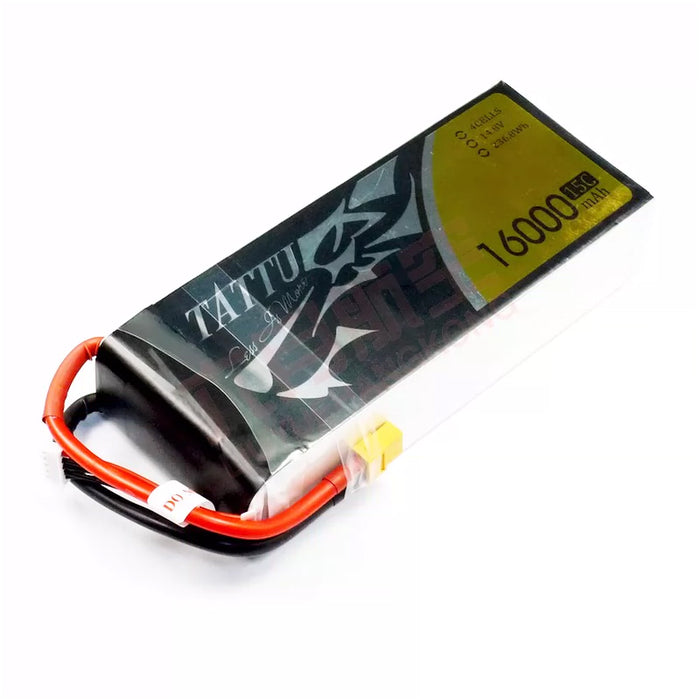 Gens Tattu 16000mAh 4S1P 15C Lipo Battery Pack