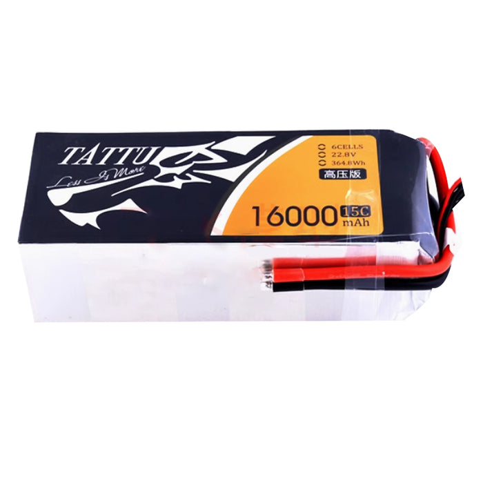 Gens Tattu 16000mAh 15C 6S1P High Voltage Lipo Battery Pack