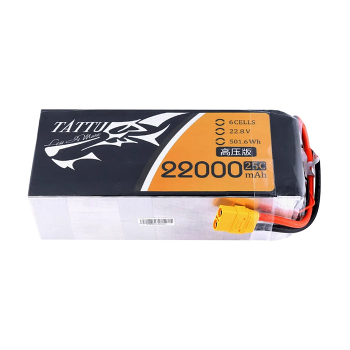 Gens Tattu 22000mAh 6S 25C 22.8V High Voltage Lipo Battery Pack