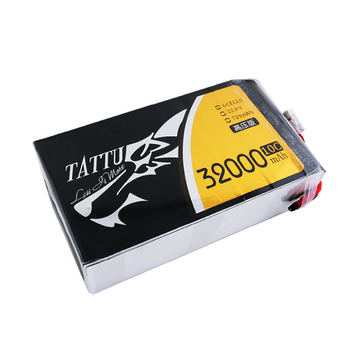 Gens Tattu 32000mAh 22.8V 10C 6S1P High Voltage Lipo Battery Pack