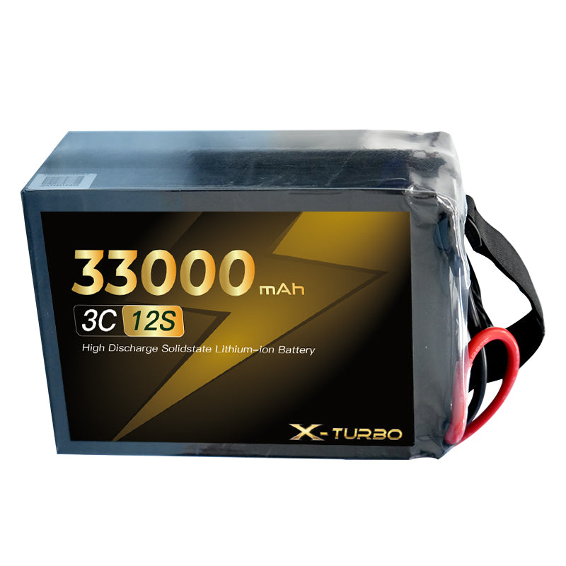 XTurbo 12S 33000mAh Solid State Li-ion Battery For Drone