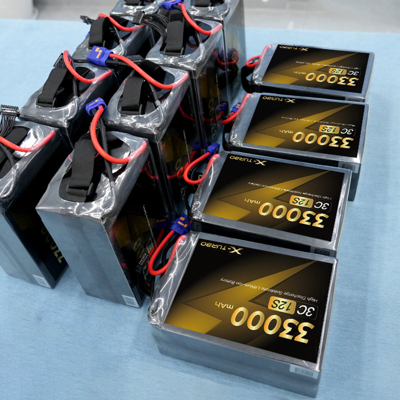 XTurbo 12S 33000mAh Solid State Li-ion Battery For Drone