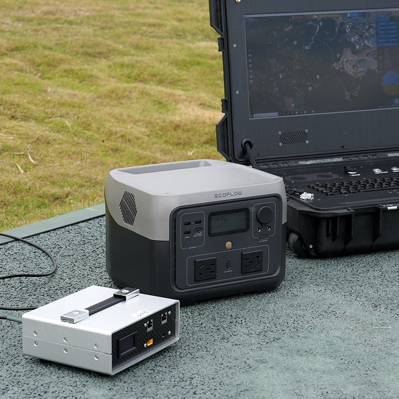 EcoFlow RIVER 2 Max 512Wh Portable Power Station for Drone Systems