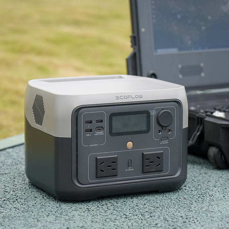 EcoFlow RIVER 2 Max 512Wh Portable Power Station for Drone Systems